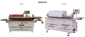 Comparativo coladeiras de borda WF-802 vs DW-1800