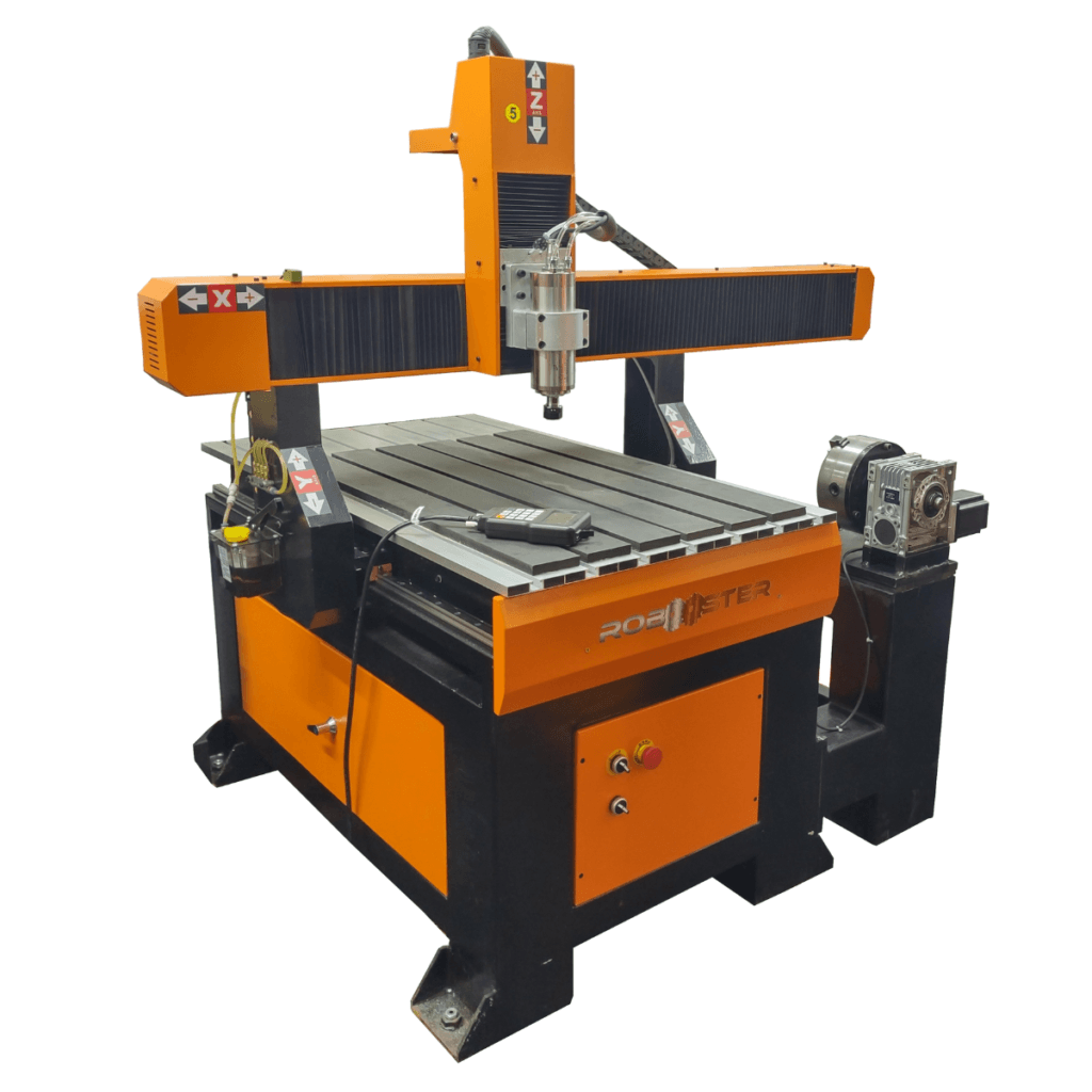 Transformando o Potencial em Realidade: CNC Router Robooster 6090 (3 e 4 Eixos) – A Solução Completa para Sua Usinagem de Precisão