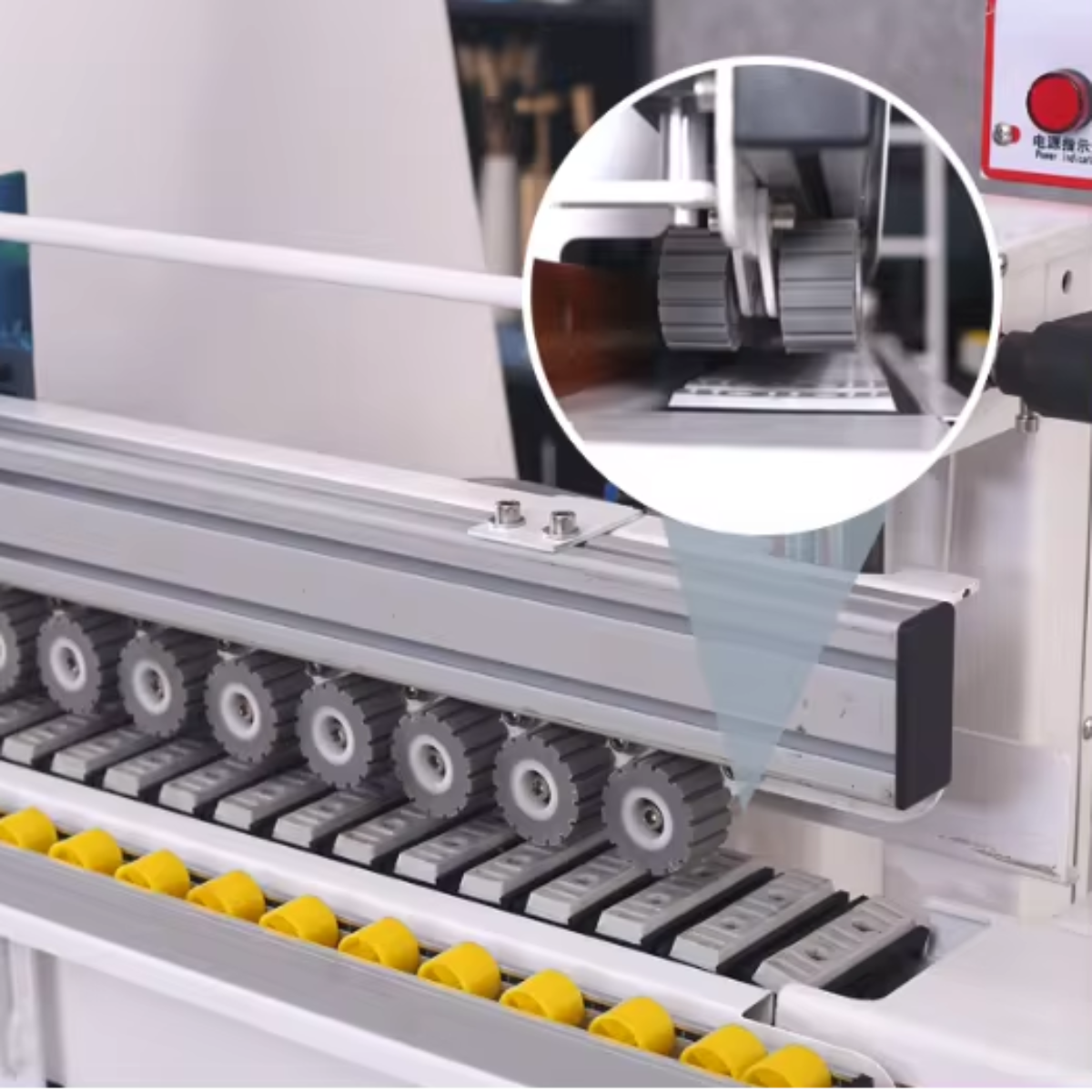 Coladeira De Borda Automática 5 grupos Robooster DW-1800 - Imagem 6