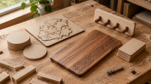 O Que Fazer com uma CNC Router para Vender: 6 Produtos, o Custo do Material e a Máquina em que Cada Um Cabe